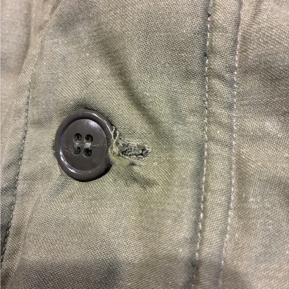 Vintage Olive Green Military Field Jacket - Picture 8 of 9